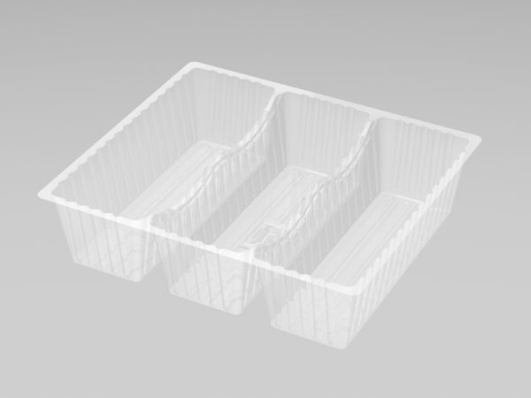 DMD 97 - 3 Cavity Deep Éclair Tray